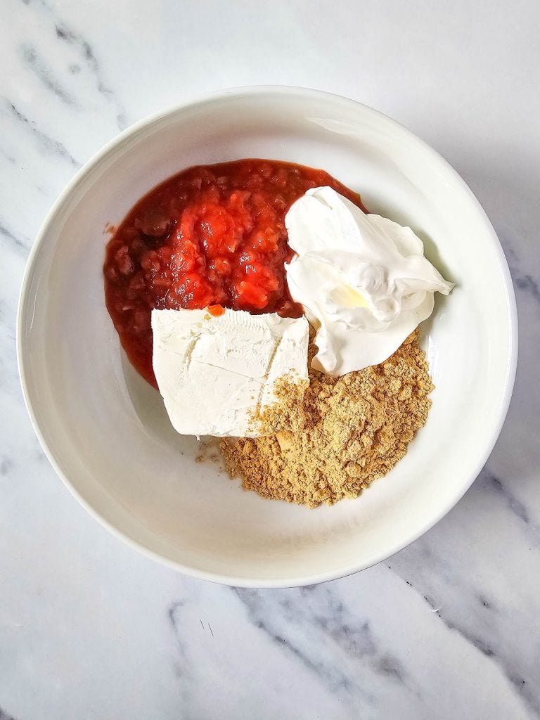 Cheesy Mexican Pinwheels In Process 1.