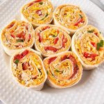 Chicken enchilada pinwheels roll ups.