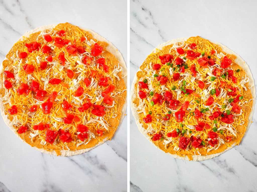 Chicken enchilada pinwheels 4.