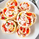 Crab pinwheels.