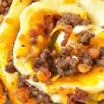 Bacon Cheeseburger Pinwheels.