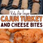 Cajun turkey and cheese bites.