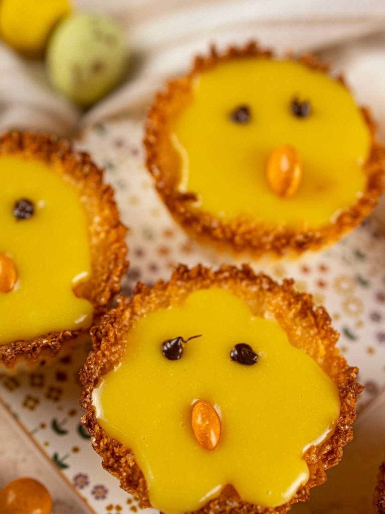 Easter coconut chocolate chicks