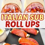 Italian sub roll ups