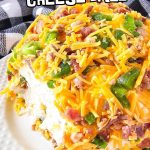 Jalapeno popper cheese ball pin.