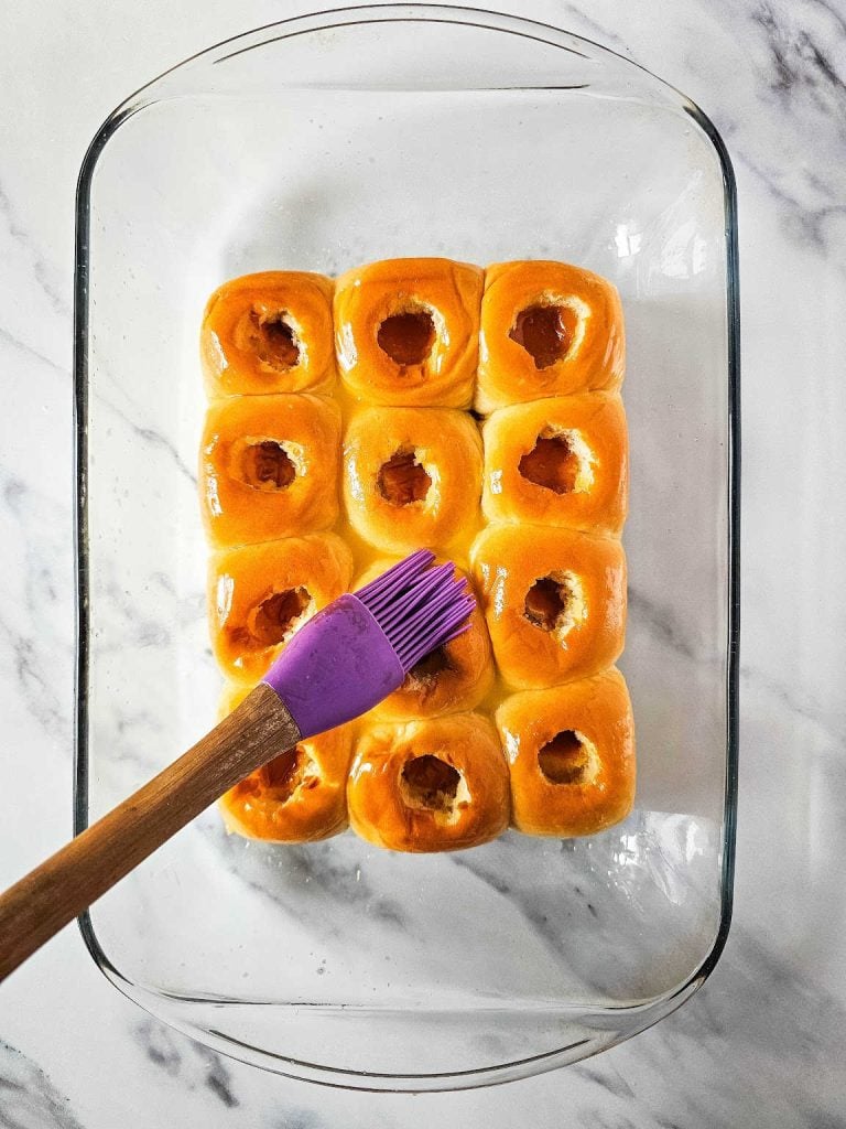 Meatball sliders process 2.