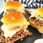 Mushroom Swiss Sliders.