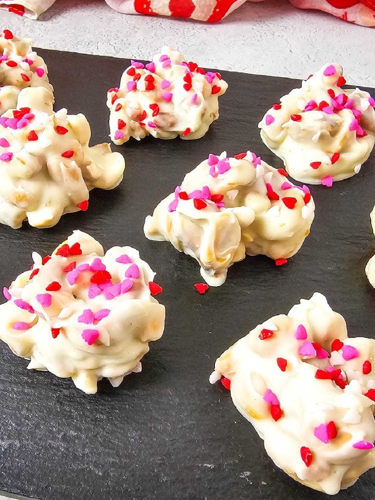 White chocolate crock pot candy.