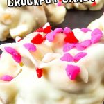 White chocolate crock pot candy.