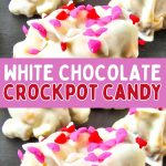 White chocolate crock pot candy.