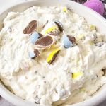 Cadbury eggs cheesecake dip