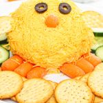 Easter chick cheese ball