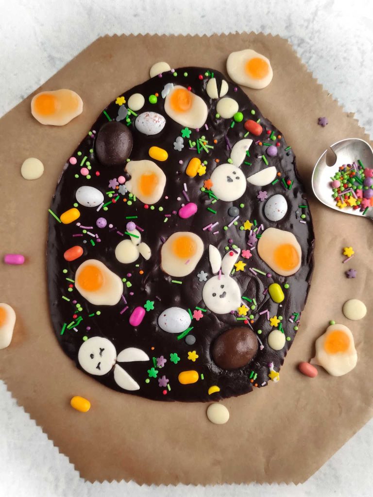 Easter chocolate bark