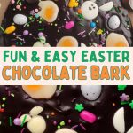 Easter chocolate bark