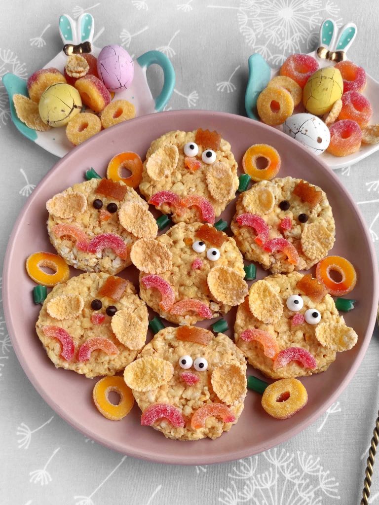 Easter rice crispy chicks