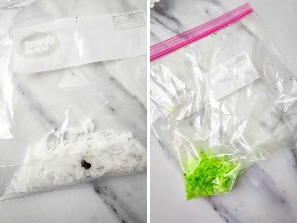 Peeps bunny cheesecake pudding cups process 6.