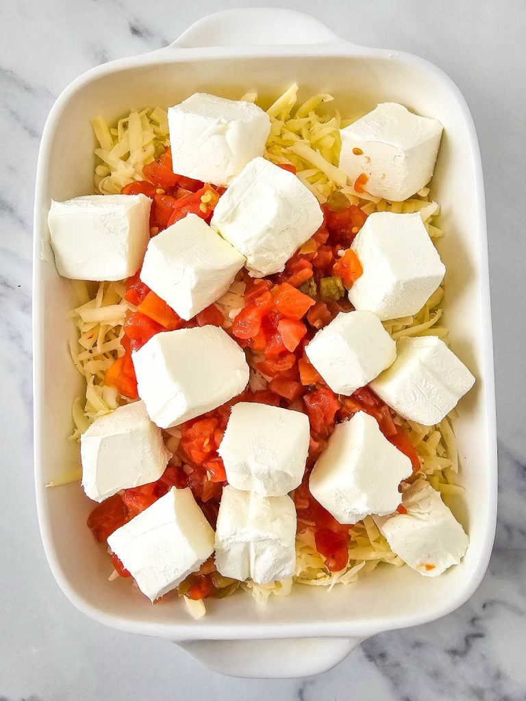 Queso dip process 3.