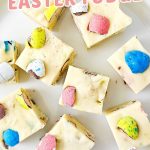 Robin eggs Easter fudge