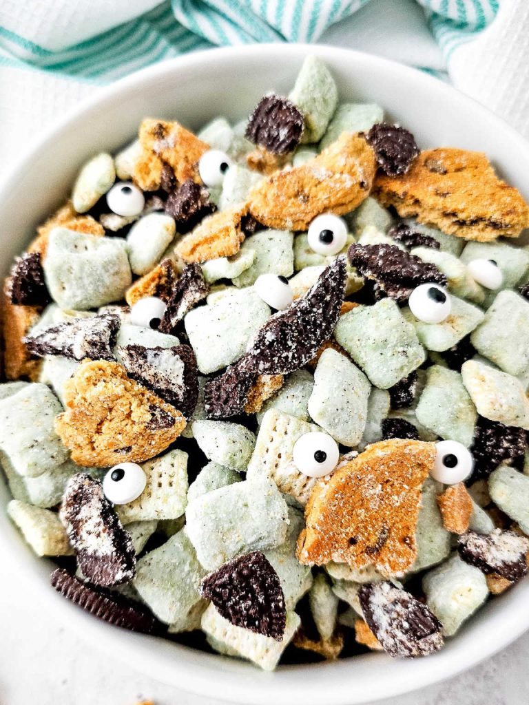 Cookie Monster puppy chow