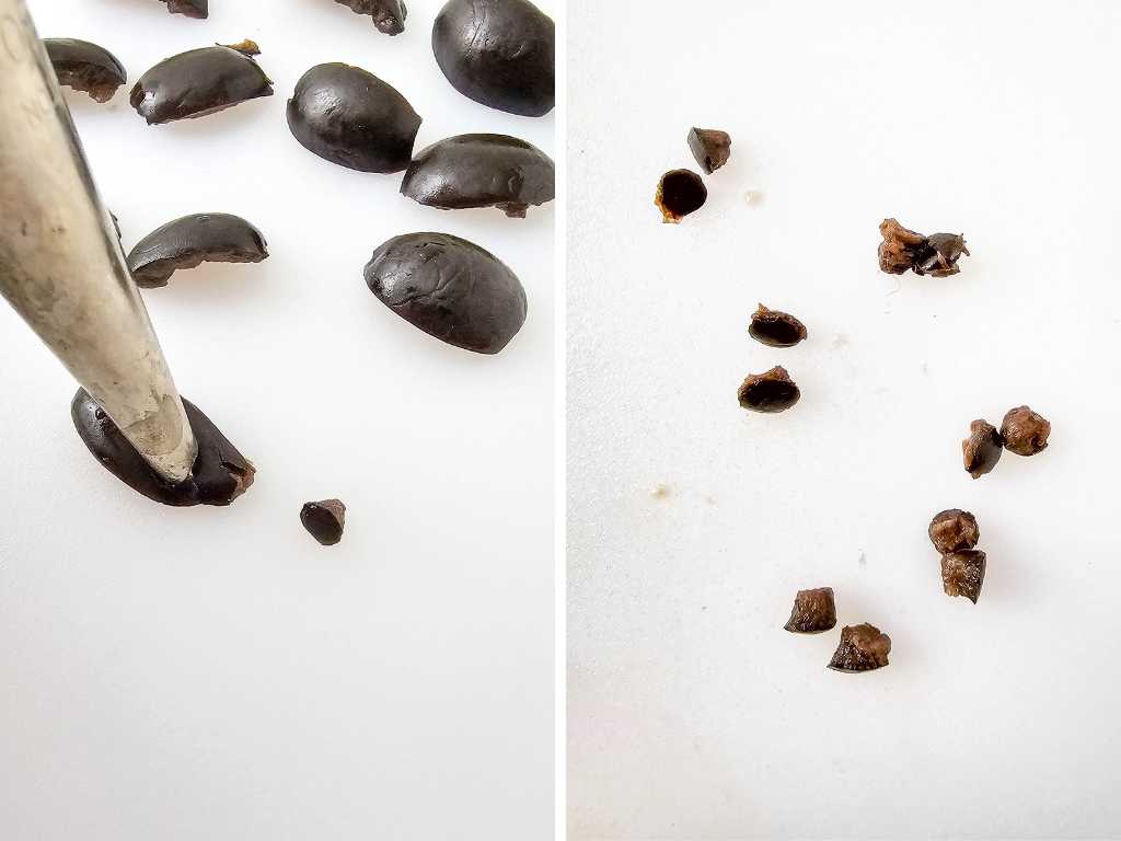 Easter chick deviled eggs process 3.