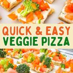 Veggie pizza pin