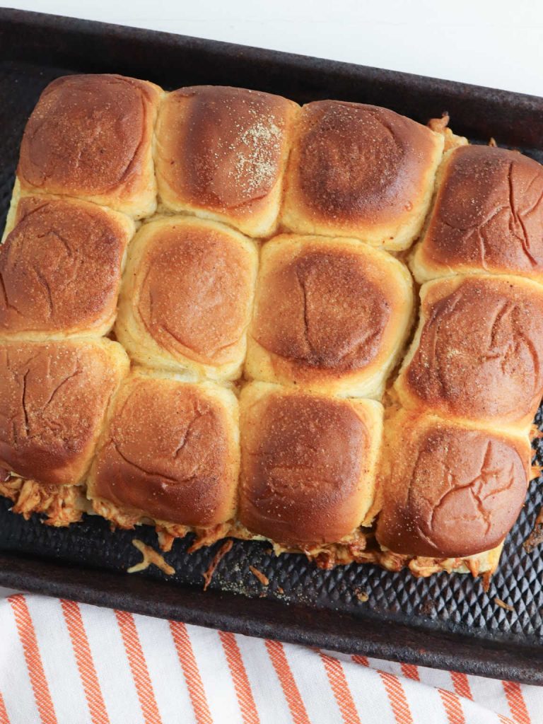 BBQ chicken sliders process 7