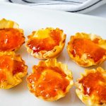 Brie phyllo tarts