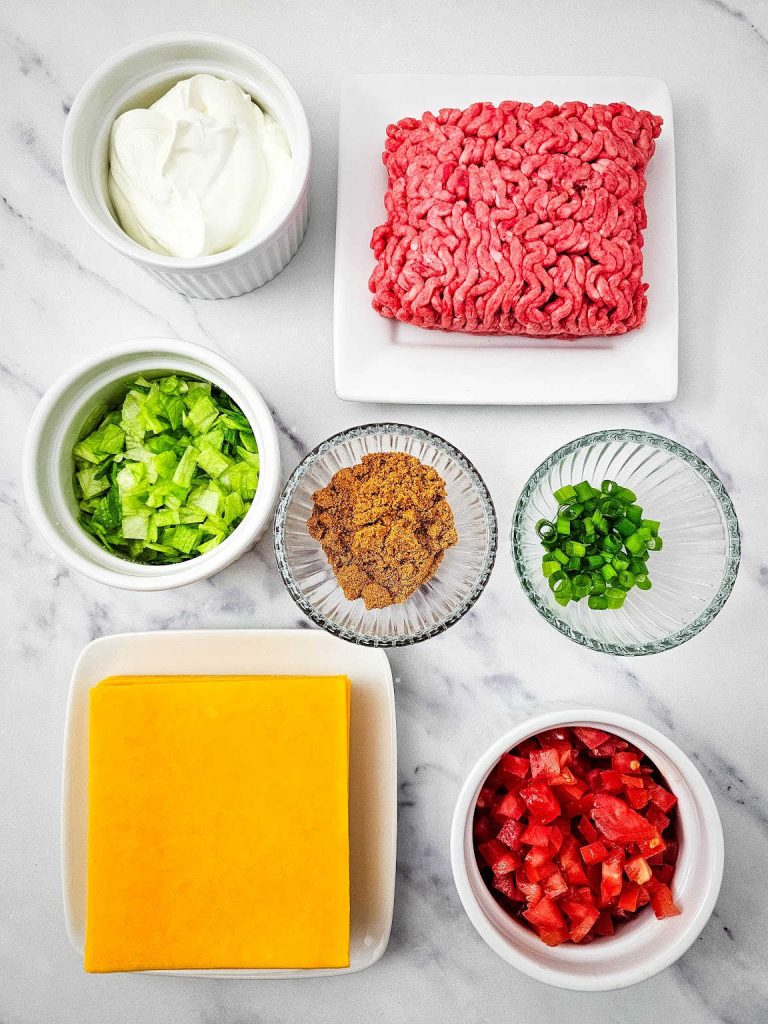 Cheddar cheese taco cups ingredients