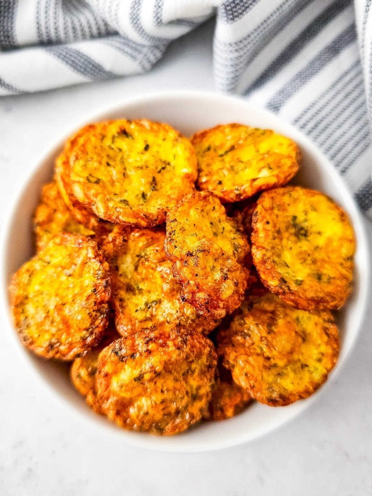 Cheese and egg chips