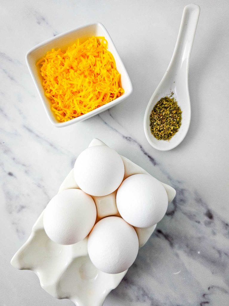 Cheese and egg chips ingredients