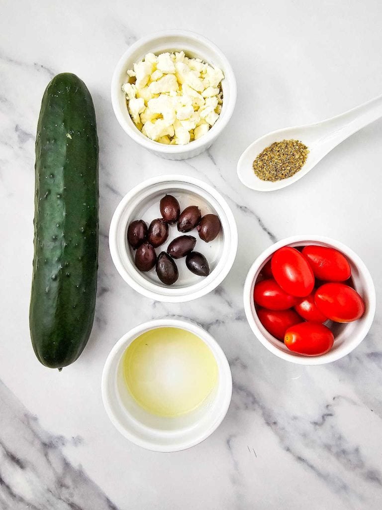 Greek salad bites ingredients