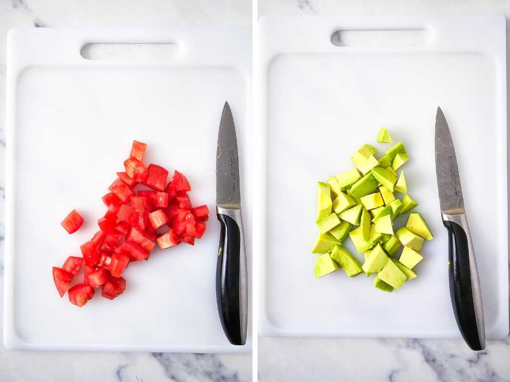 Iron skillet pork rind nachos process 1