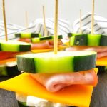 No bread cucumber sandwiches