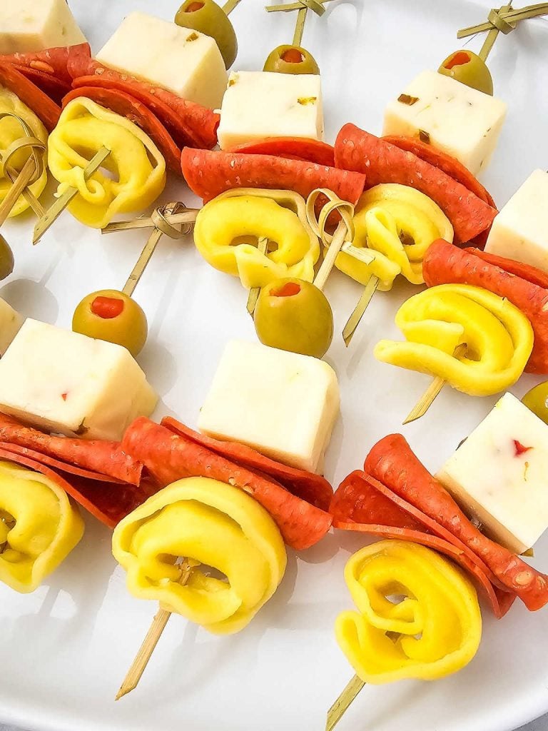 Tortellini skewers