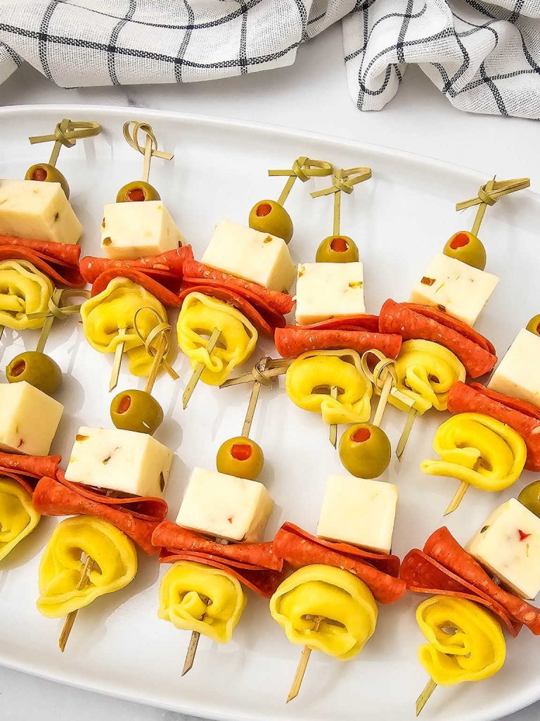 Tortellini skewers