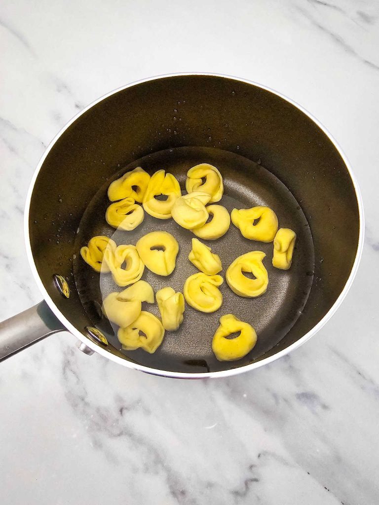 Tortellini skewers process 1