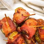 Air fryer bacon wrapped dilly bites