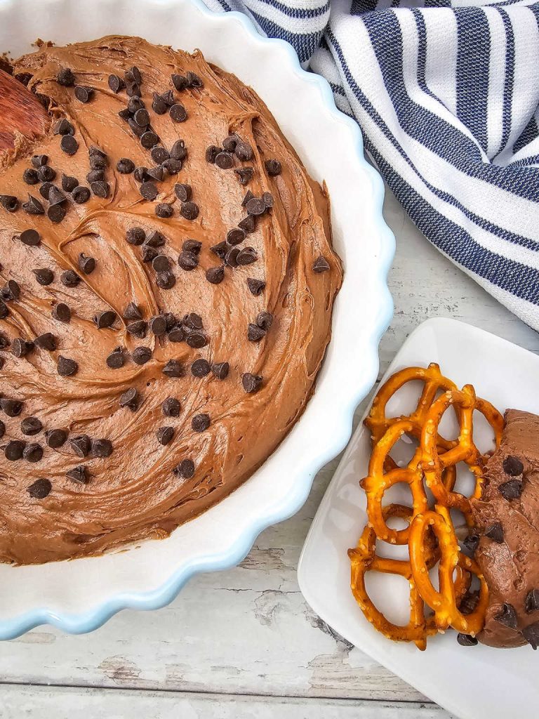 Brownie batter dip 2