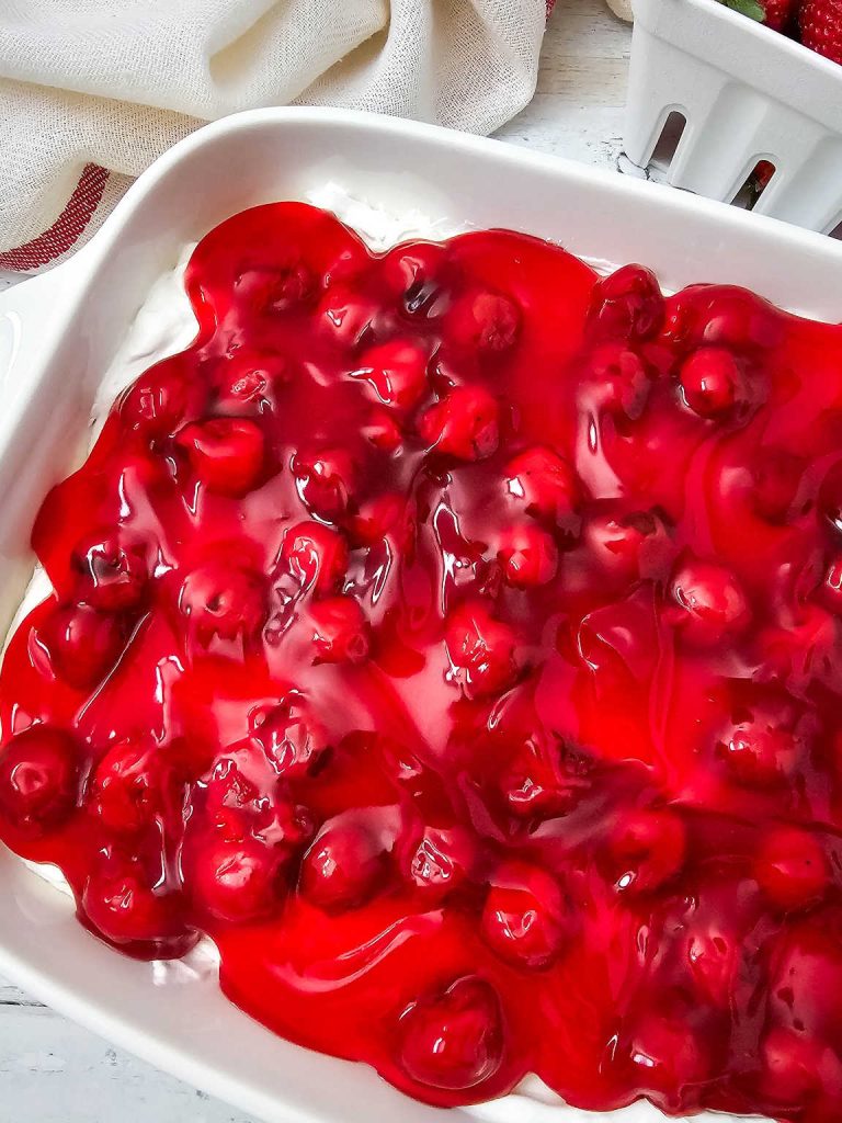 Cherry cheesecake dip