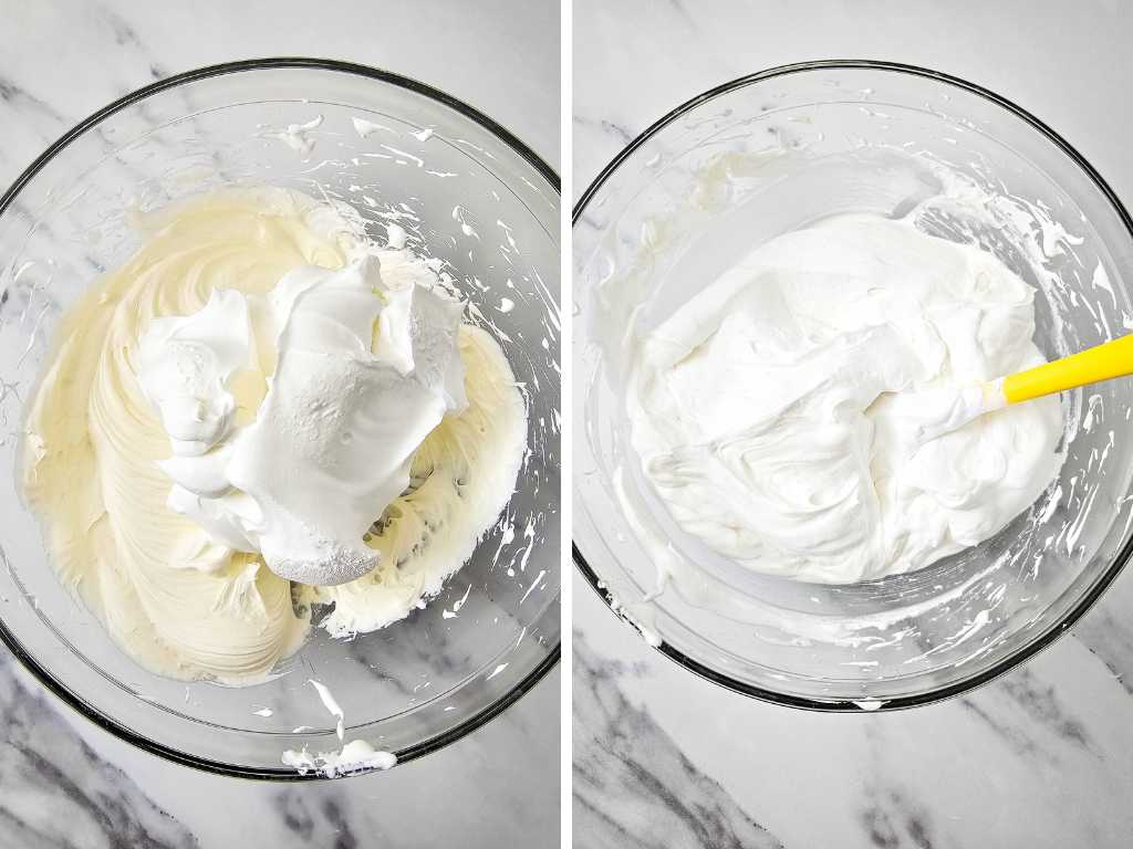 Cherry cheesecake dip process 2