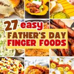 Fathers day finger food ideas pin