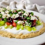 Greek layered dip