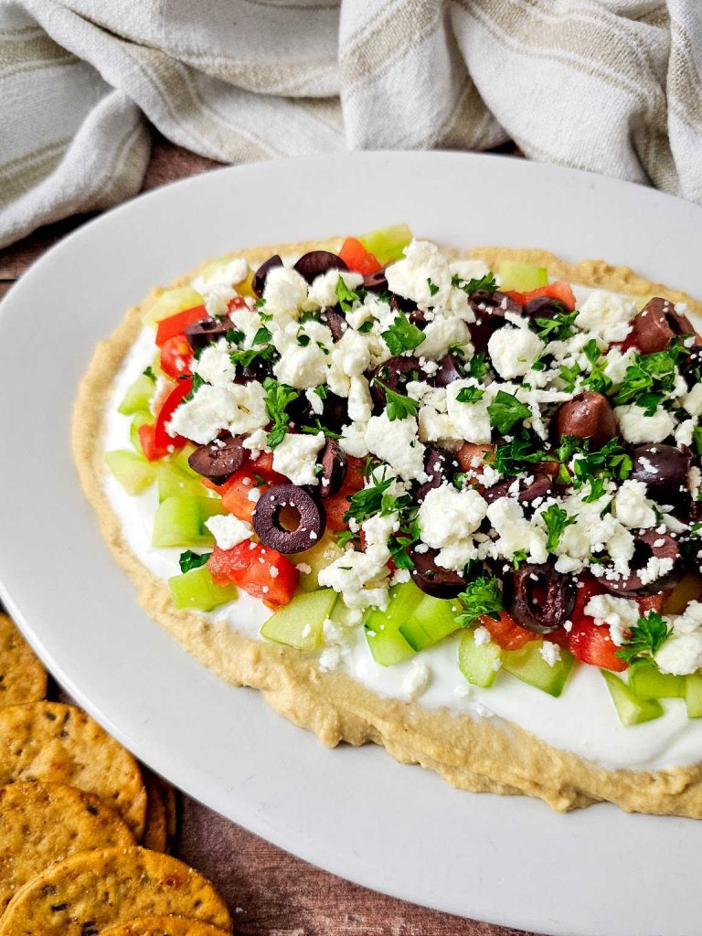 Greek layered dip