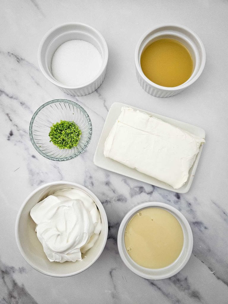 Key lime pie dip ingredients