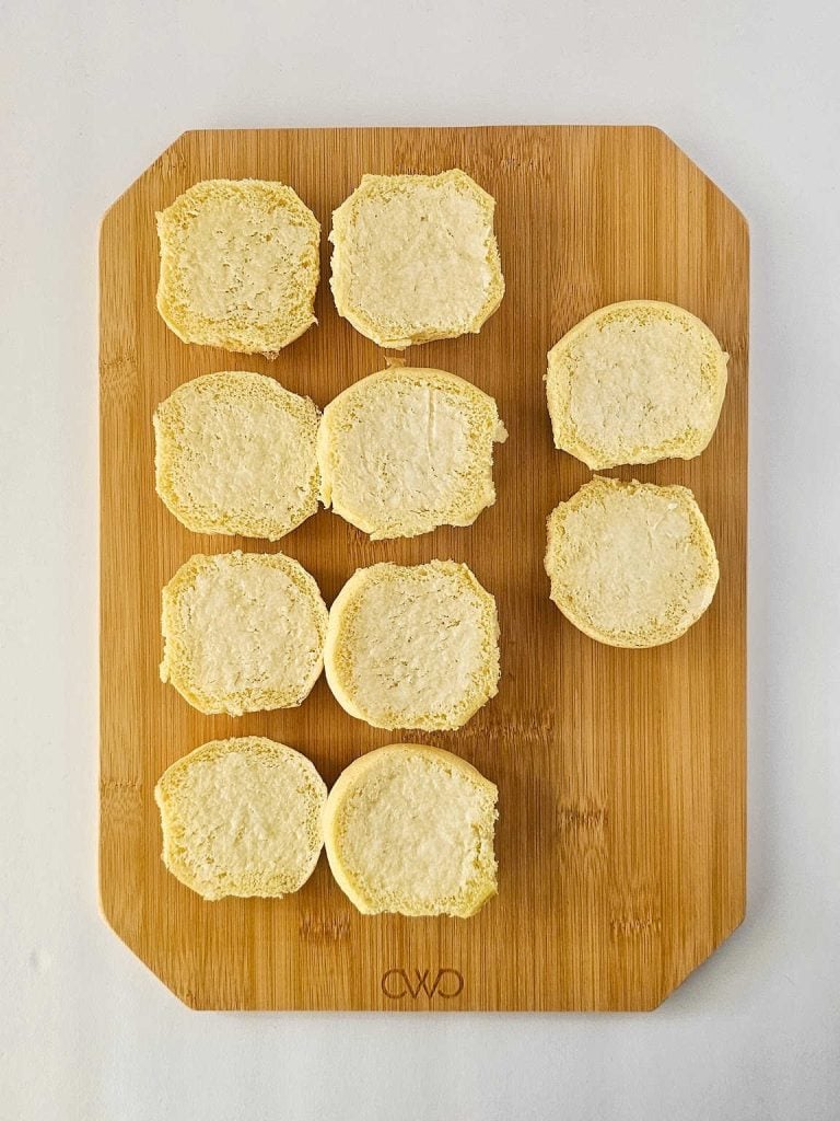 Pastrami slaw sliders process 1