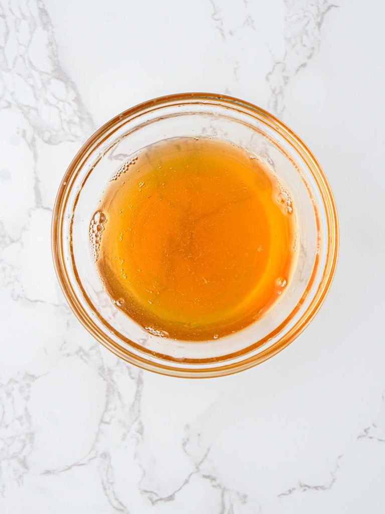 Red white and blue fruit salad process 5