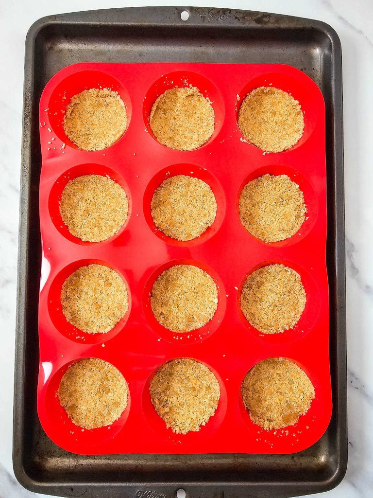 Unicorn cheesecake bites process 2