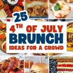 4th of July brunch ideas pin