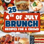 4th of July brunch ideas pin