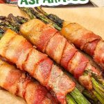 Bacon wrapped asparagus pin